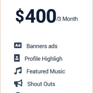 Sponsor 400 Package